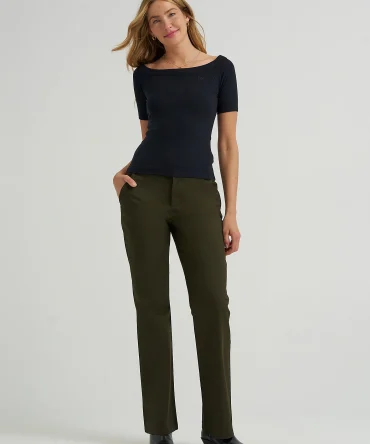 Women's Wrinkle Free Bootcut Pant