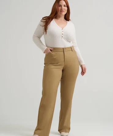 Women's Ultra Lux Comfort with Flex Motion Trouser Pant (Plus)