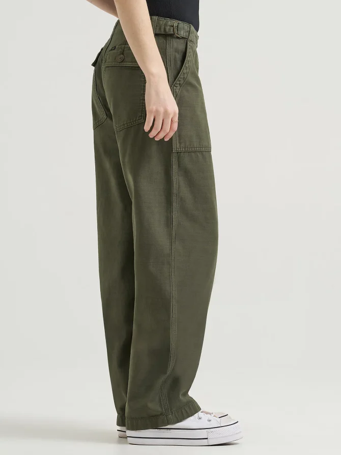 Women's High Rise Loose Utility Pant - Image 4