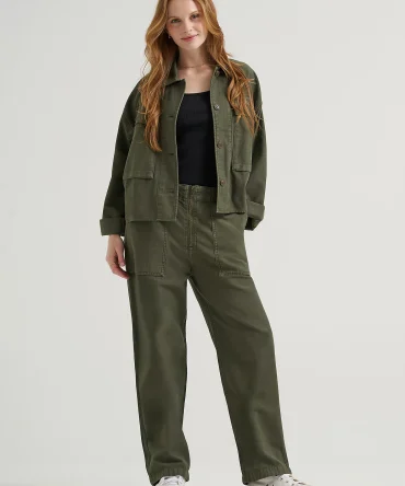 Women's High Rise Loose Utility Pant