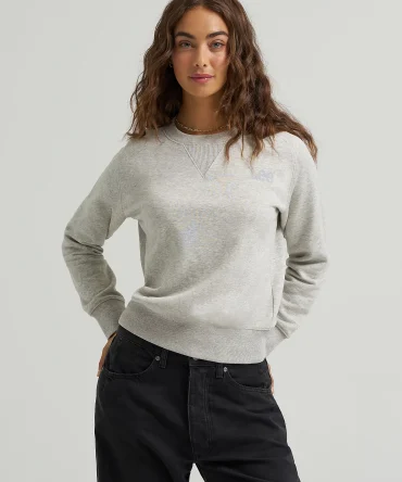 Women's Crew Neck Logo Sweatshirt