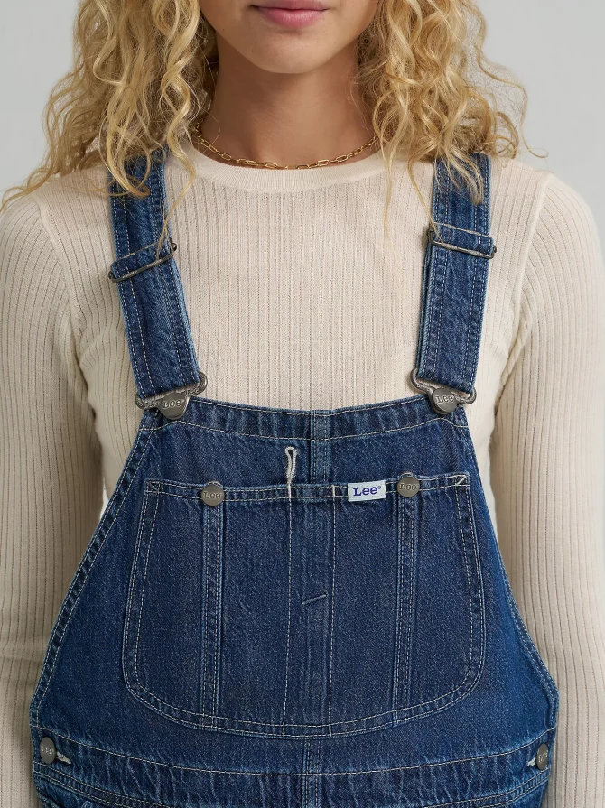 Women's Relaxed Straight Bib Overall - Image 5
