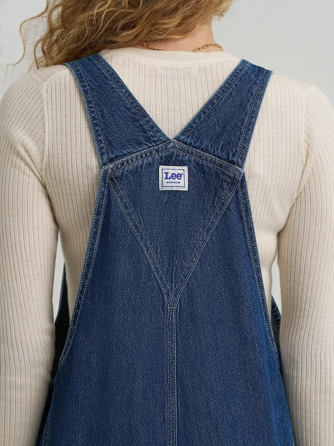 Women's Relaxed Straight Bib Overall - Image 6