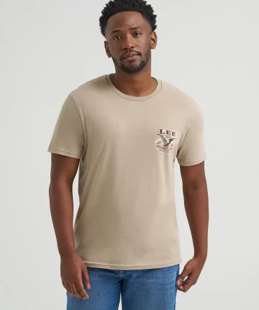Men's Eagle Logo Graphic Tee