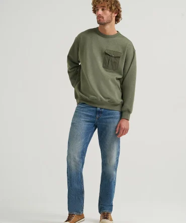 Men's 100% Cotton West Straight Jean