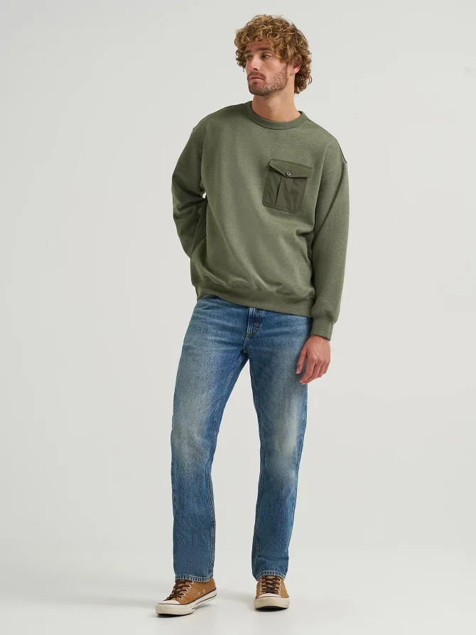 Men's 100% Cotton West Straight Jean