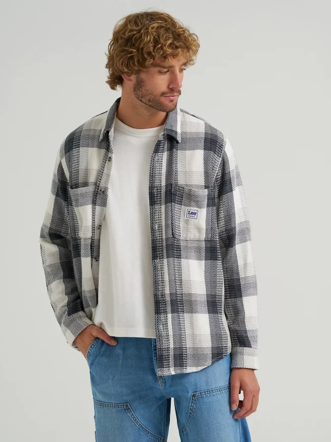 Men's Square Pocket Worker Shirt