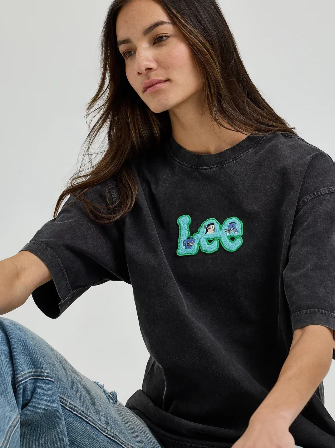 Women's Lee® x Ruohan Wang Logo Tee - Image 2