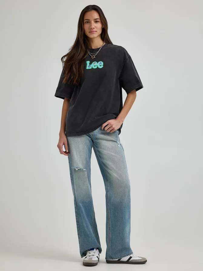 Women's Lee® x Ruohan Wang Logo Tee - Image 3