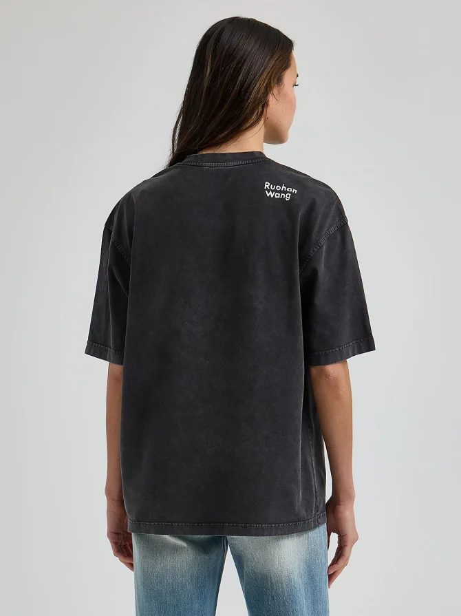 Women's Lee® x Ruohan Wang Logo Tee - Image 4