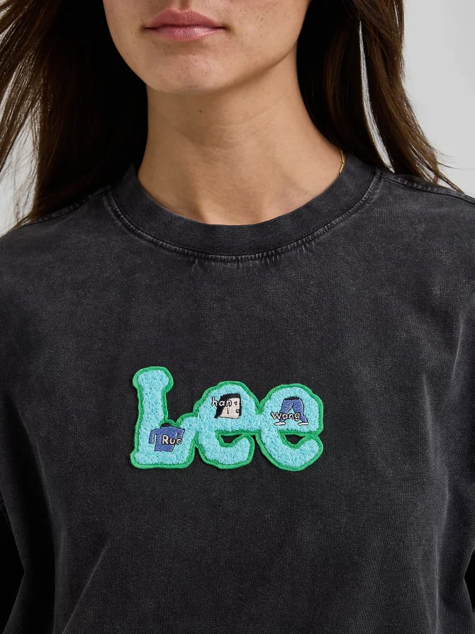 Women's Lee® x Ruohan Wang Logo Tee - Image 5