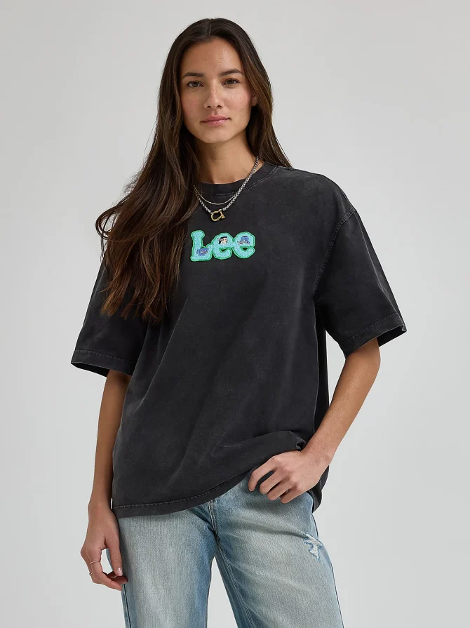 Women's Lee® x Ruohan Wang Logo Tee