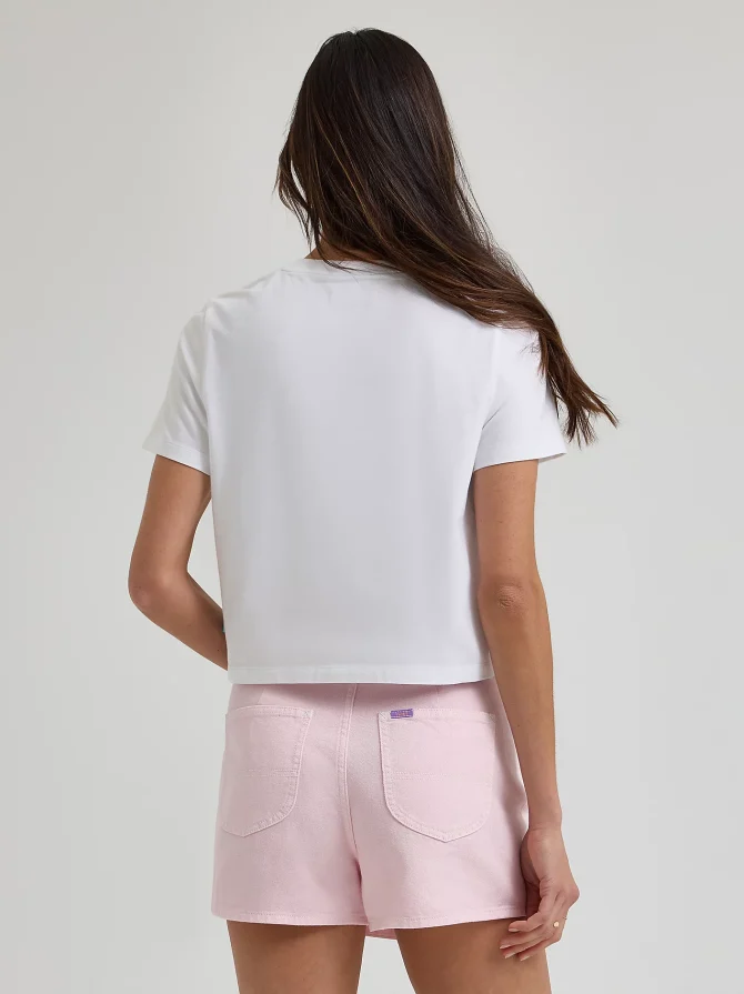 Women's Lee® x Ruohan Wang Crop Flower Tee - Image 3