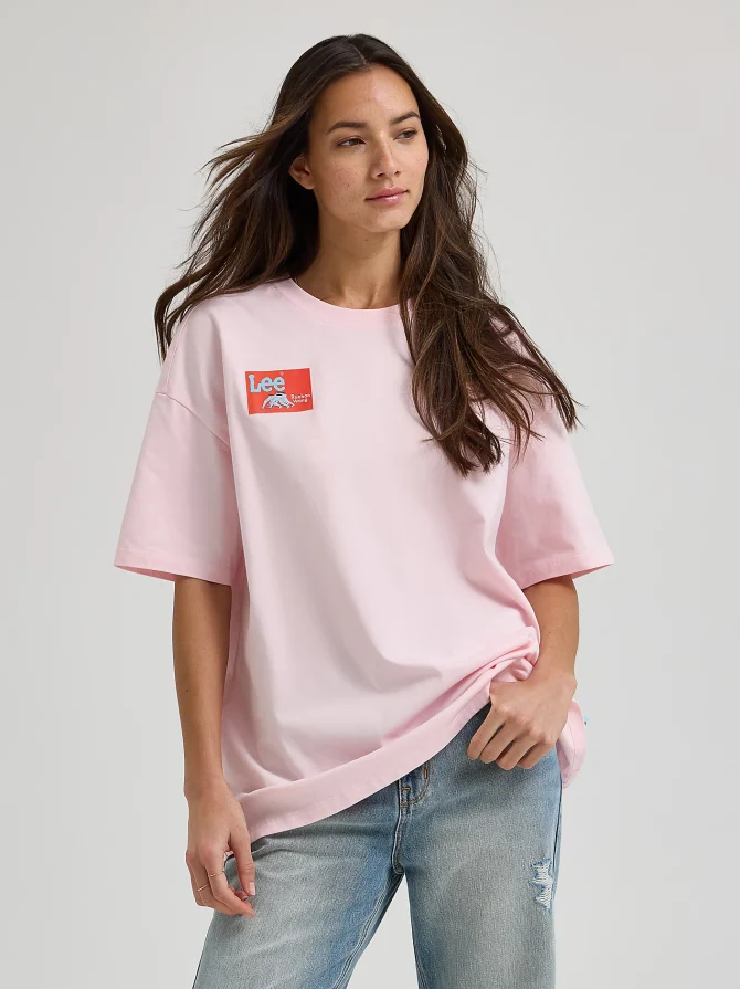 Women's Lee® x Ruohan Wang Oversized Graphic Tee - Image 2
