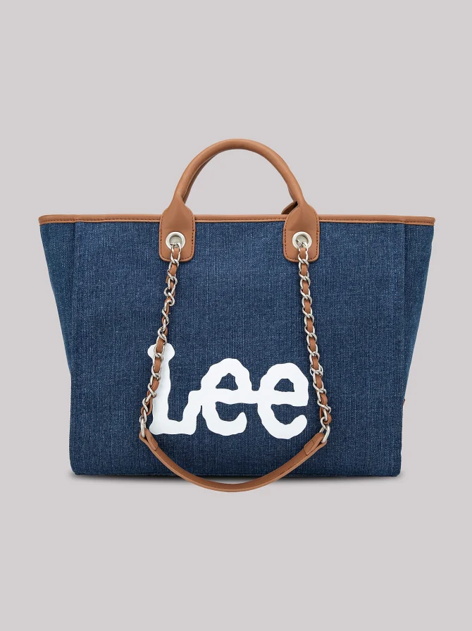 Women's Printed Logo Tote
