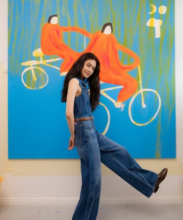 Women's Lee® x Ruohan Wang Wide Leg Denim Coverall