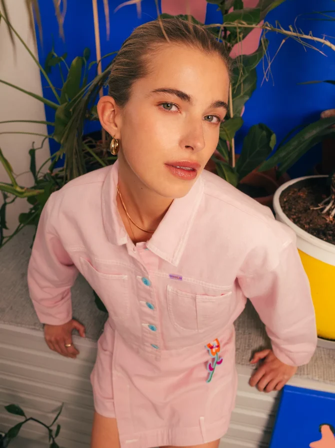Women's Lee® x Ruohan Wang Crop Chore Jacket - Image 2