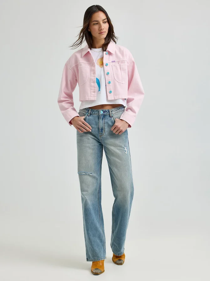 Women's Lee® x Ruohan Wang Crop Chore Jacket - Image 3