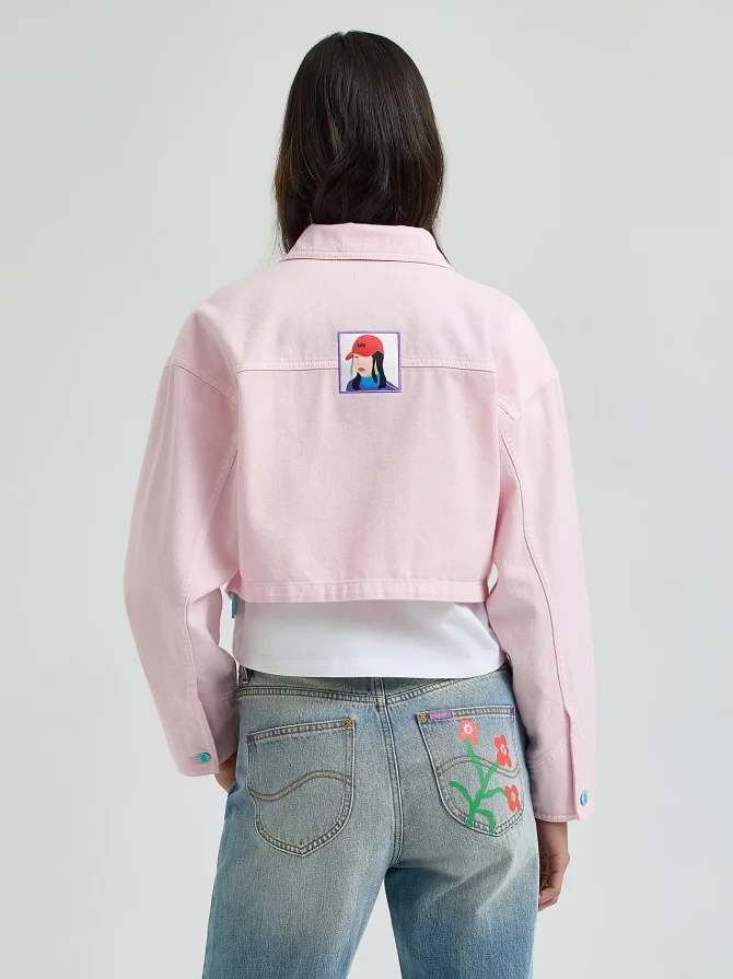 Women's Lee® x Ruohan Wang Crop Chore Jacket - Image 4