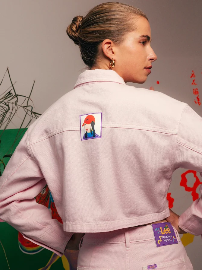 Women's Lee® x Ruohan Wang Crop Chore Jacket - Image 5