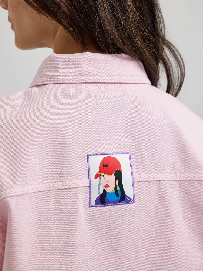 Women's Lee® x Ruohan Wang Crop Chore Jacket - Image 8