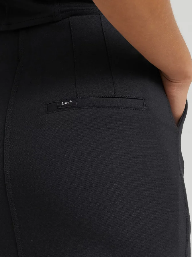 Women's High Rise Pull On Pencil Skirt - Image 5