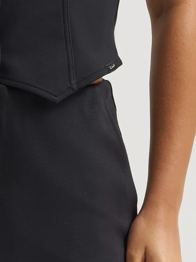 Women's High Rise Pull On Pencil Skirt - Image 6