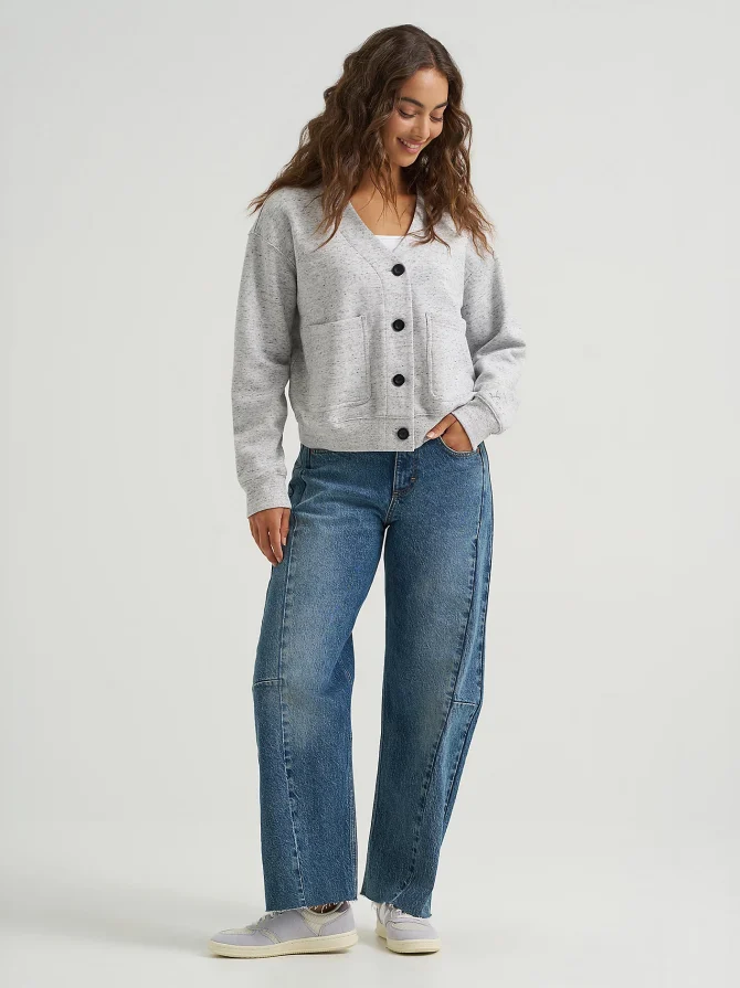 Women's Cardigan Sweater - Image 2