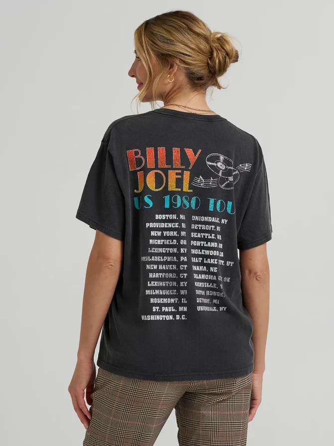 Women's Billy Joel Graphic Tee - Image 2