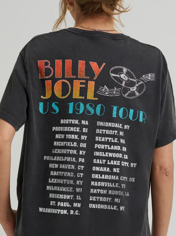 Women's Billy Joel Graphic Tee - Image 4