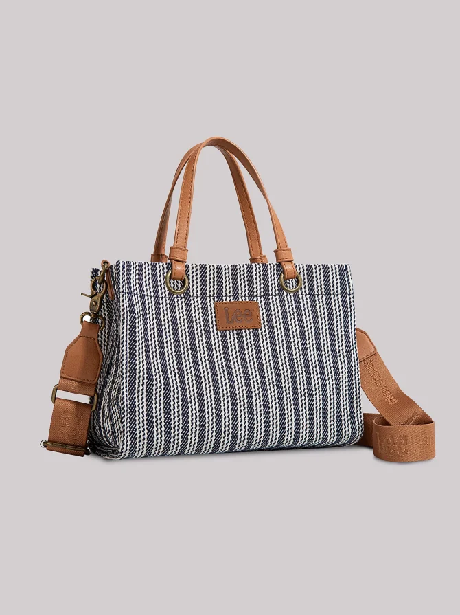 Women's Stripe Logo Handbag - Image 4