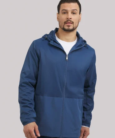 Men's Full Zip Windbreaker Jacket
