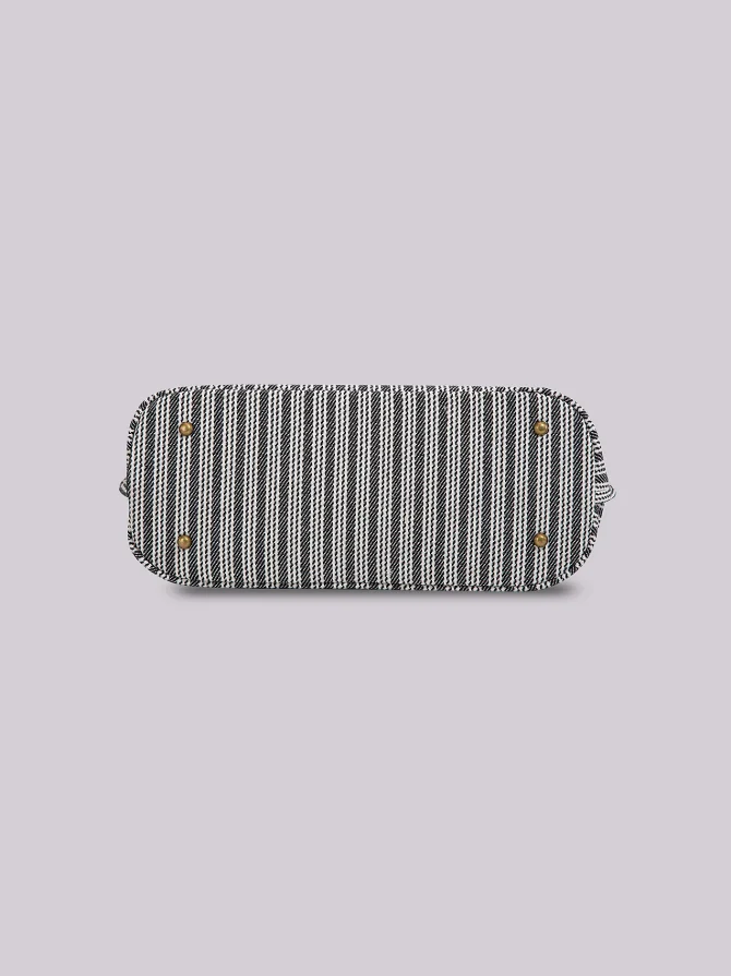 Women's Stripe Logo Tote - Image 4
