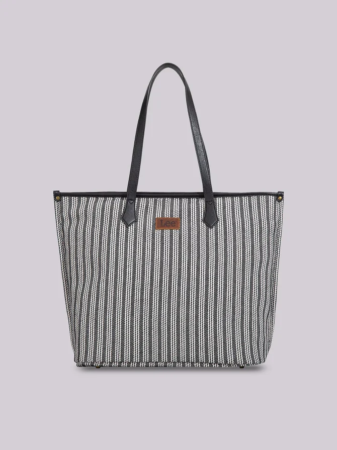 Women's Stripe Logo Tote