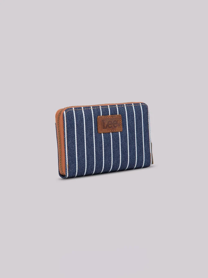 Women's Stripe Logo Card Wallet - Image 3