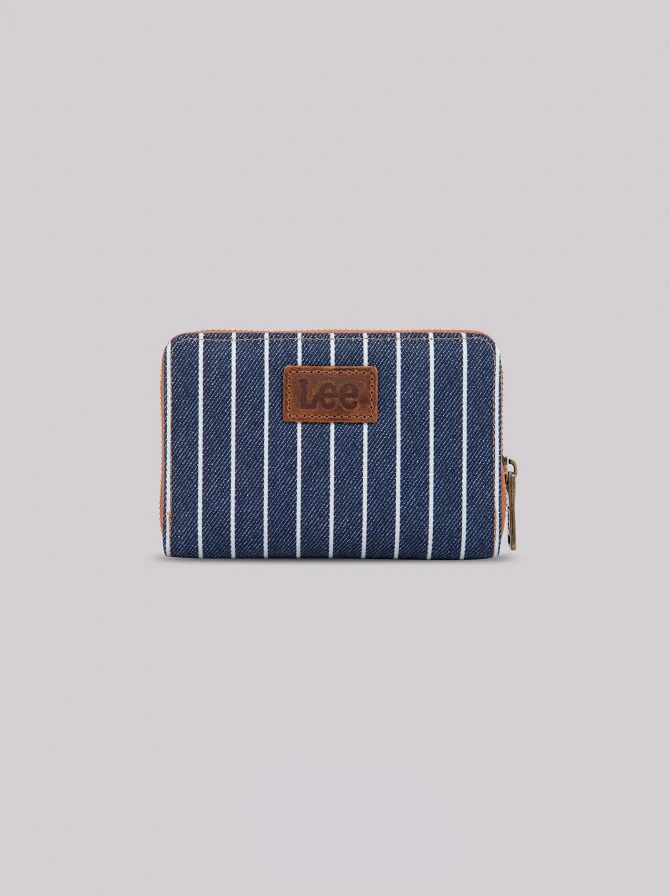 Women's Stripe Logo Card Wallet