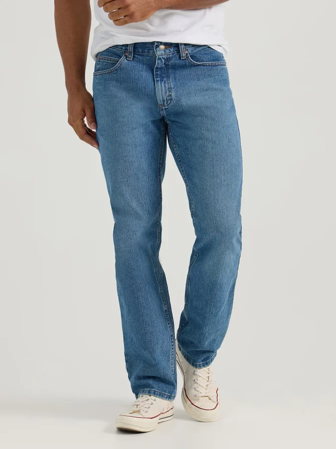 Men's 100% Cotton Regular Fit Straight Leg Heavyweight Jean - Image 2