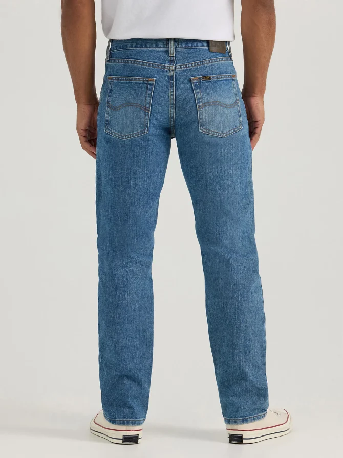 Men's 100% Cotton Regular Fit Straight Leg Heavyweight Jean - Image 3
