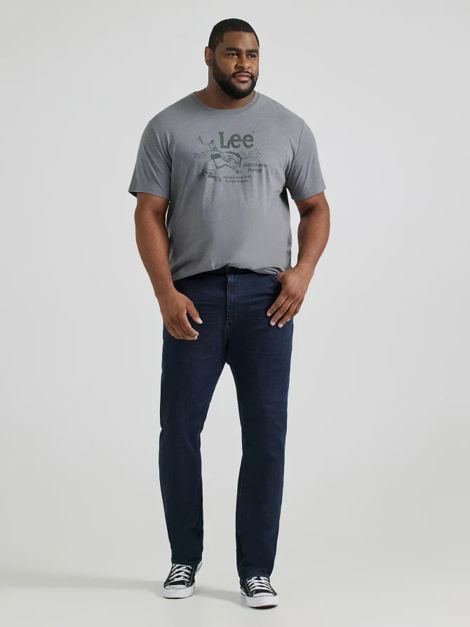 Men's Extreme Motion Athletic Tapered Leg Jean (Big & Tall)