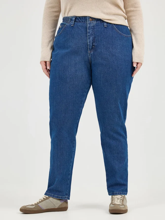 Women’s Side Elastic Jean (Plus) - Image 2
