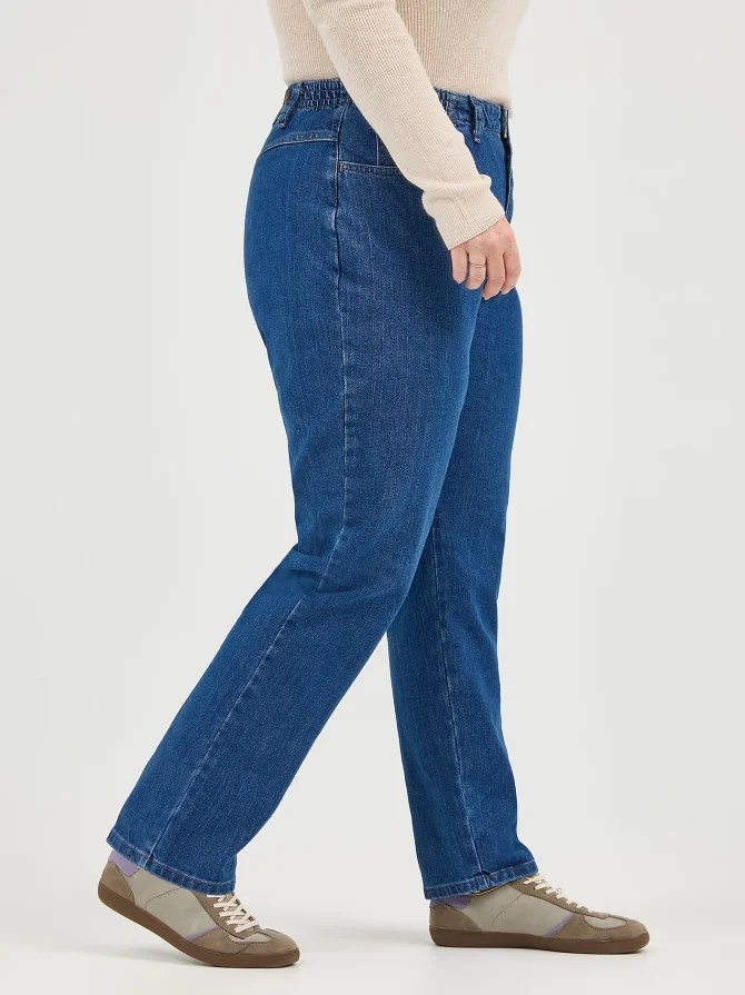 Women’s Side Elastic Jean (Plus) - Image 4