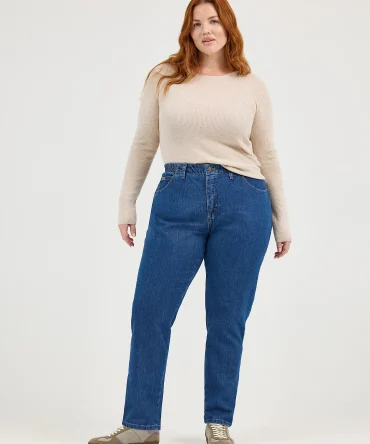 Women’s Side Elastic Jean (Plus)