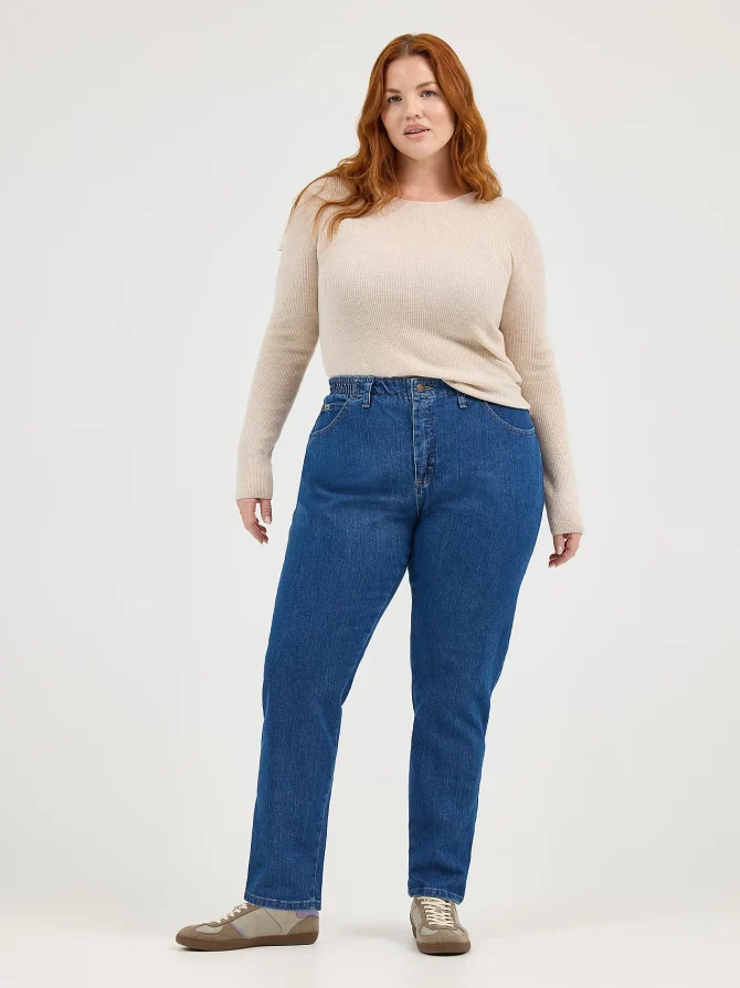 Women’s Side Elastic Jean (Plus)