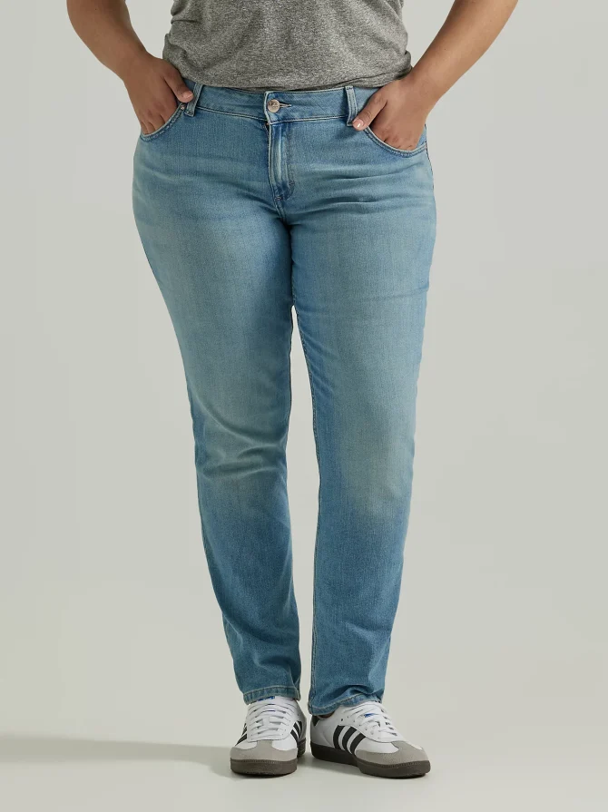 Women's Legendary Straight Jean (Plus) - Image 2