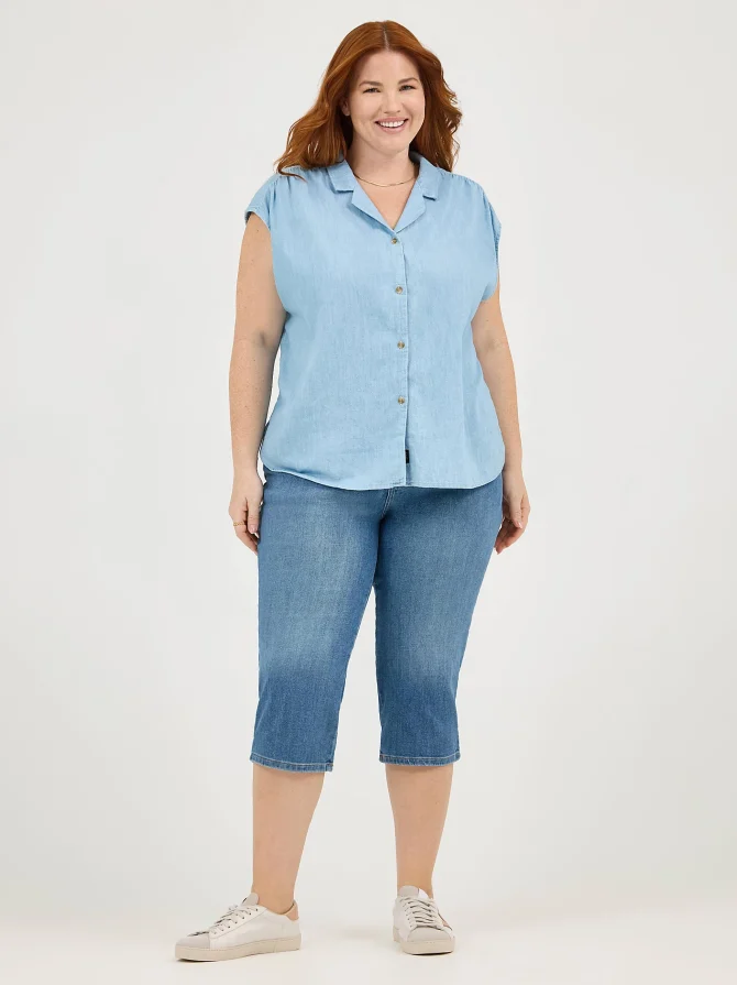 Women’s Relaxed Fit Capri (Plus)