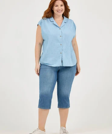 Women’s Relaxed Fit Capri (Plus)