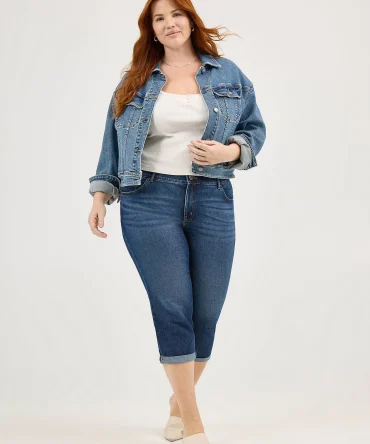 Women's Ultra Lux Comfort with Flex Motion Capri (Plus)
