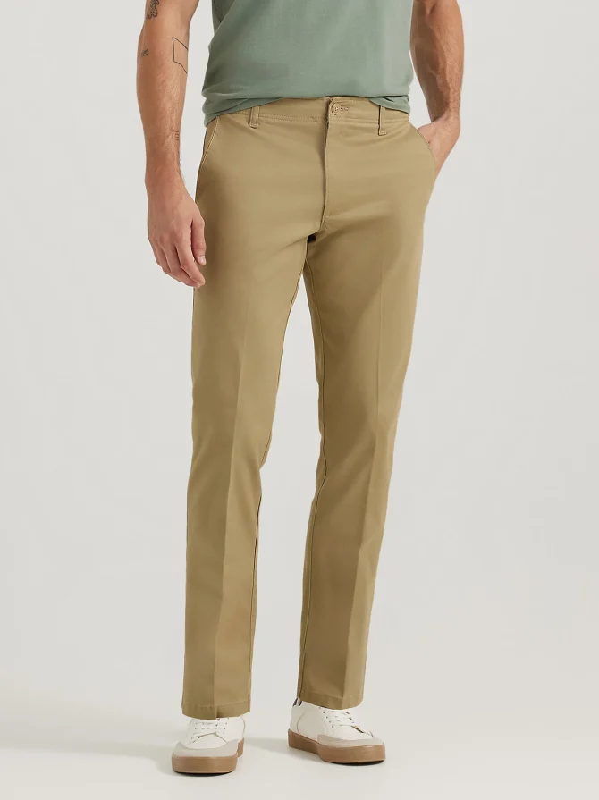 Men's Extreme Motion Slim Fit Khaki Pant - Image 2