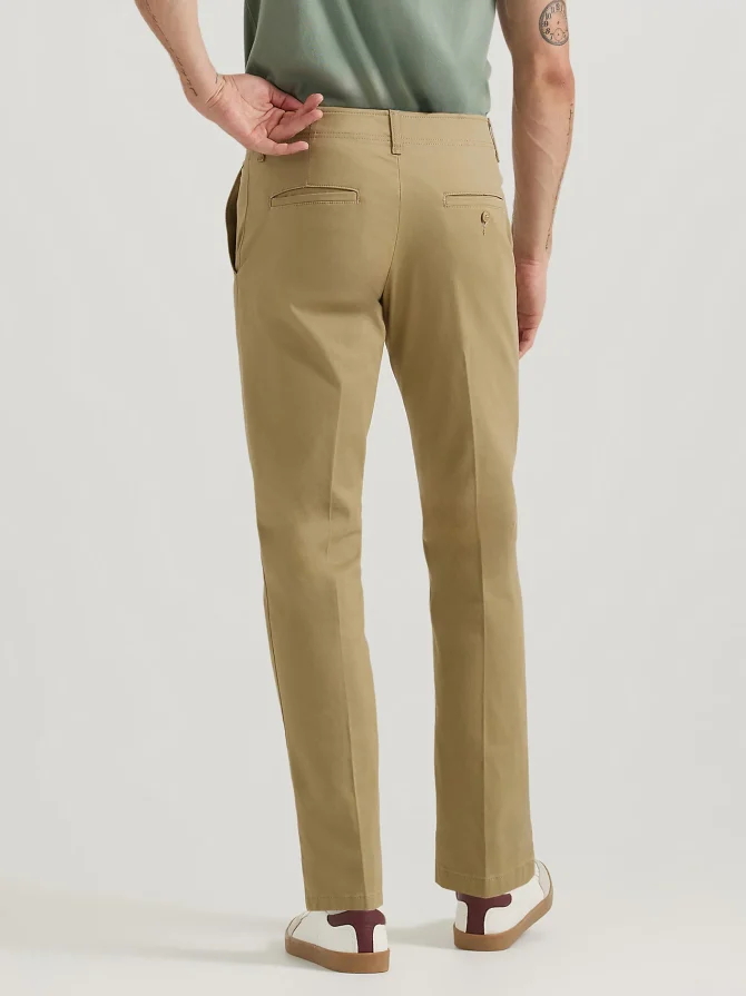 Men's Extreme Motion Slim Fit Khaki Pant - Image 3