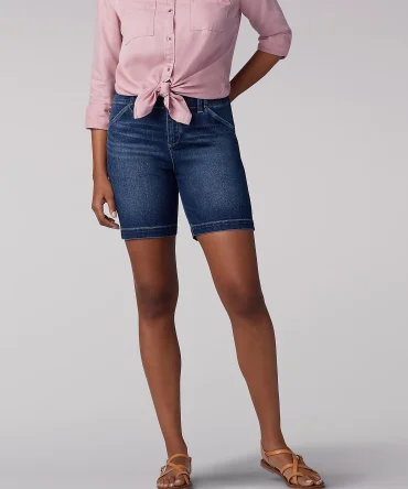 Women's Denim Chino Walkshort